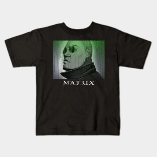 Resurrections Matrix 4 Mens Neo Shirt Neo, Morpheus and Trinity Keanu Reeves Kids T-Shirt